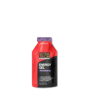 Energy Gel Con Cafeína Ultra Tech - caja x 12 geles