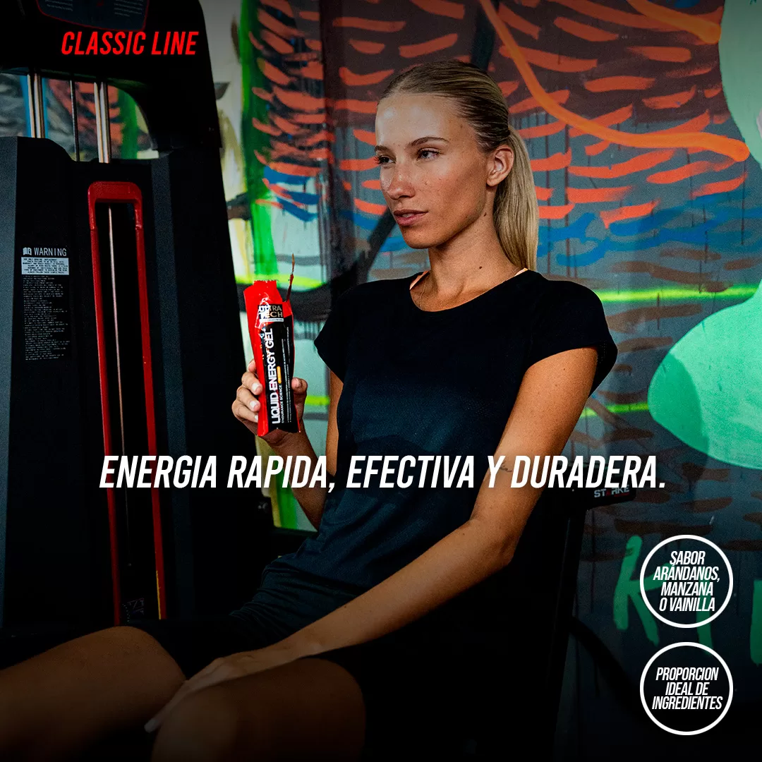 Liquid Energy Gel Con Cafeina - Slider Publicitario