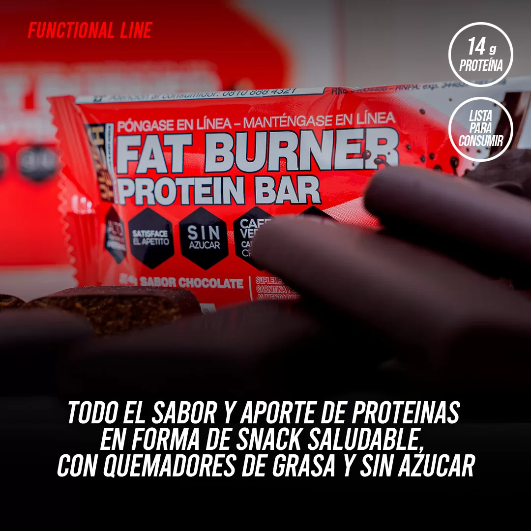 Fat Burner Protein Bar - Slider Publicitario