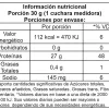 Whey Isolate - Informacion Nutricional