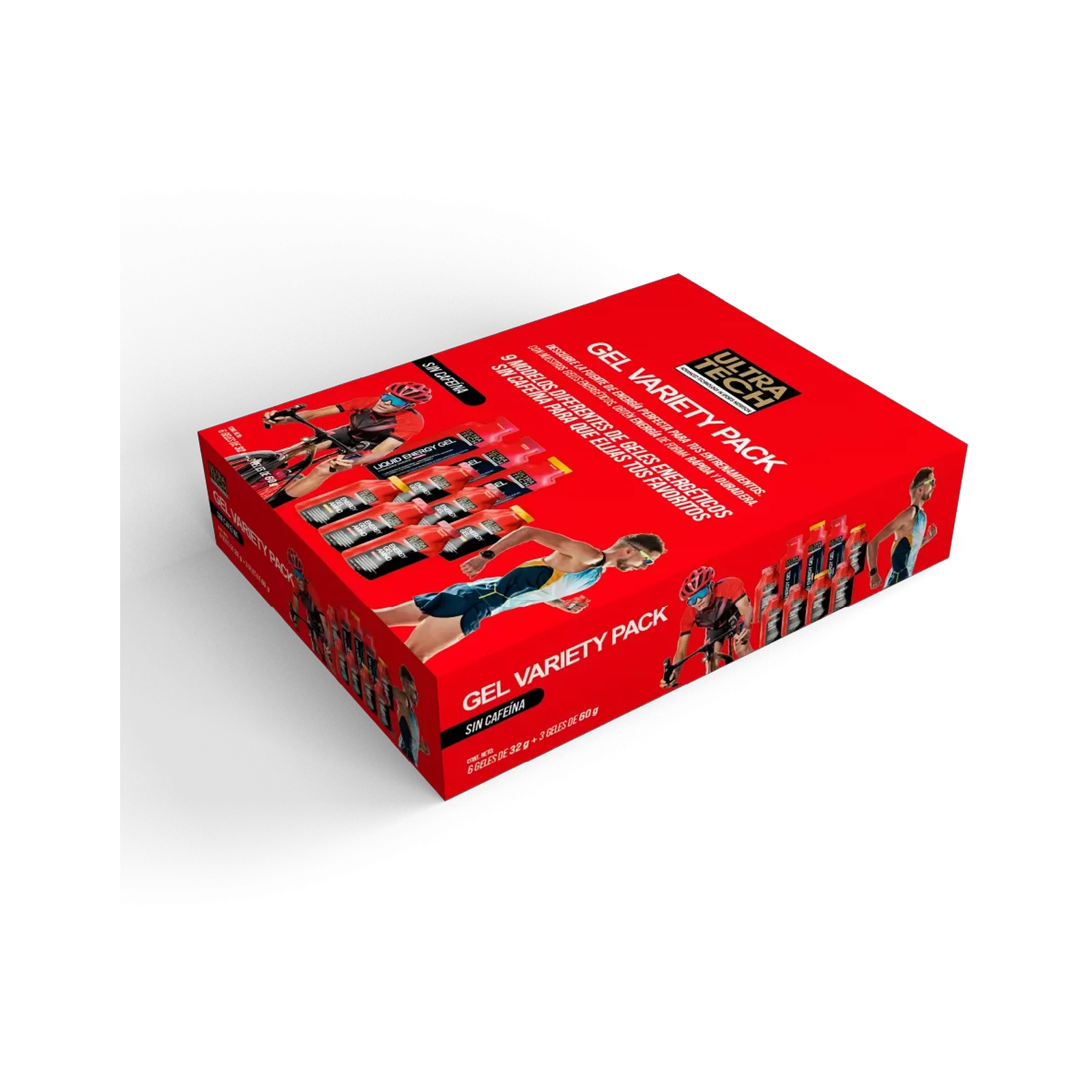 Gel Variety Pack Ultra Tech - caja x 9 geles
