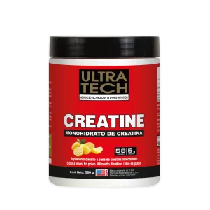Creatina 300 G Sabor Limón Ultra Tech